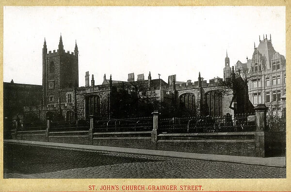 Newcastle Upon Tyne - St Johns Church, Grainger Street