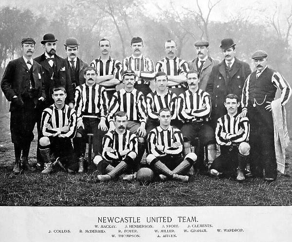 Newcastle United Football Team, 1890s