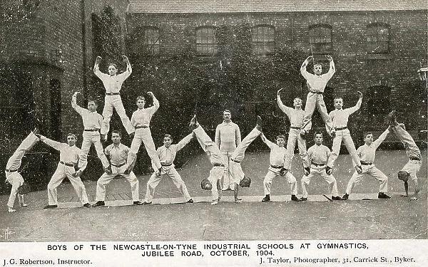 Newcastle-upon-Tyne Industrial School. Gymnastics