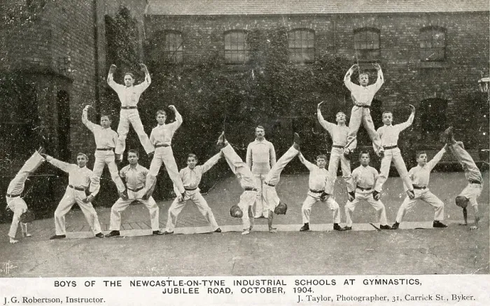 Framed Print : Newcastle-upon-Tyne Industrial School. Gymnastics Framed Print : Newcastle-upon-Tyne Industrial School. Gymnastics