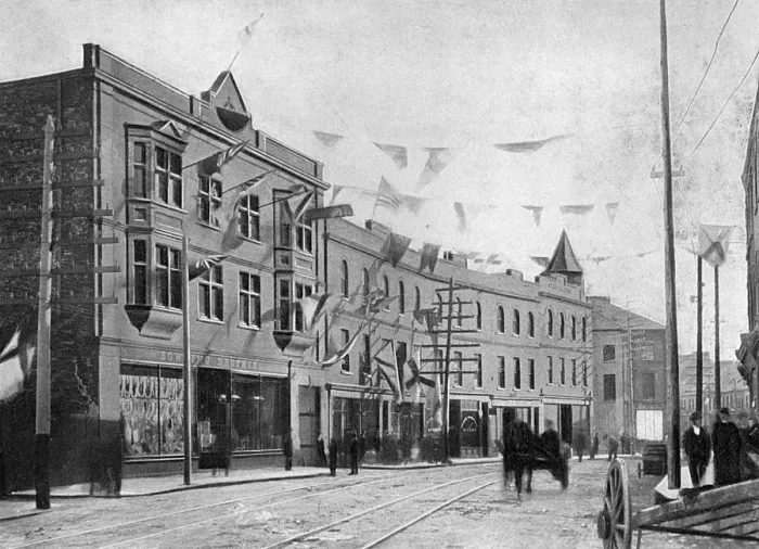 Framed Print : Newfoundland, Canada - St. Johns - Water Street