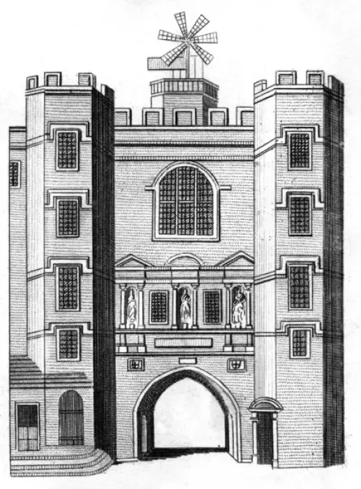 Framed Print : Newgate before 1666