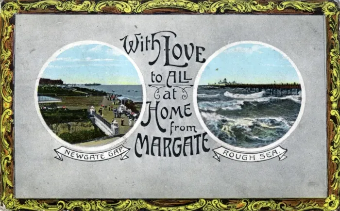 Framed Print : Newgate Gap & Pier, Margate, Kent Framed Print : Newgate Gap & Pier, Margate, Kent