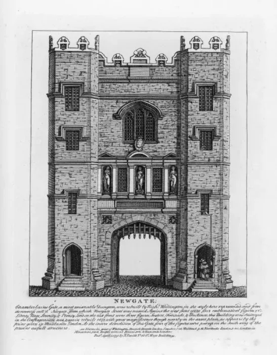 Framed Print : Newgate / London Wall Framed Print : Newgate / London Wall