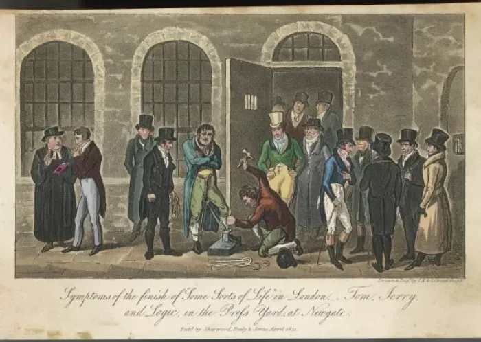 Framed Print : Newgate Prison / Press Framed Print : Newgate Prison / Press