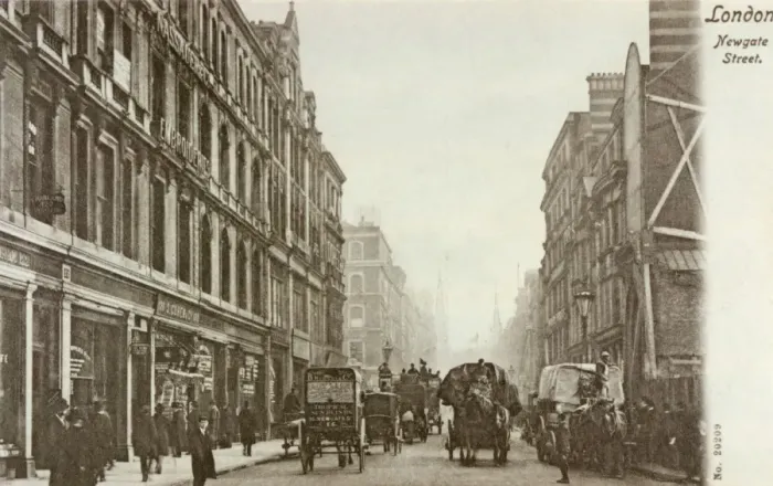 Framed Print : Newgate Street Framed Print : Newgate Street