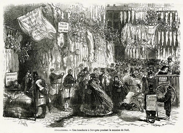 Newgate during the week of Christmas 1866