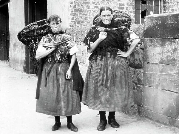 Newhaven near Edinburgh Fish Wives early 1900s