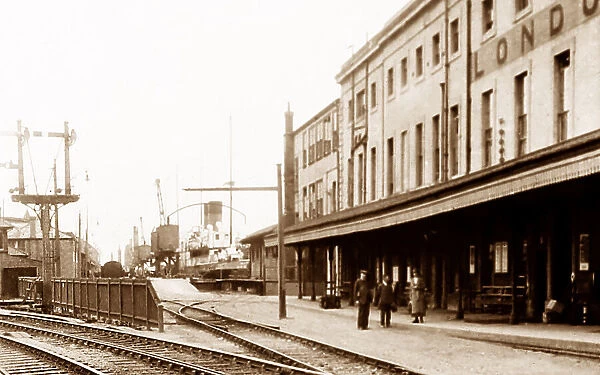 Newhaven Railway Station Hotel in the 1920s