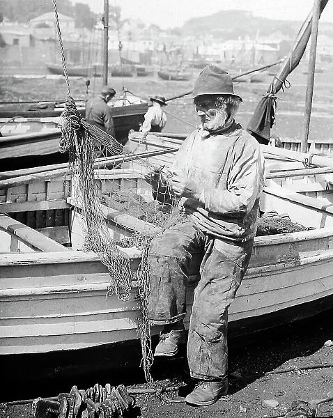 Newlyn Fisherman Victorian period