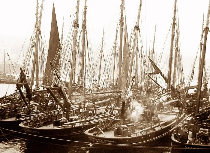 Framed Print : Newlyn fishing boats Framed Print : Newlyn fishing boats