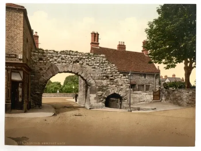 Framed Print : Newport Arch, Lincoln, England