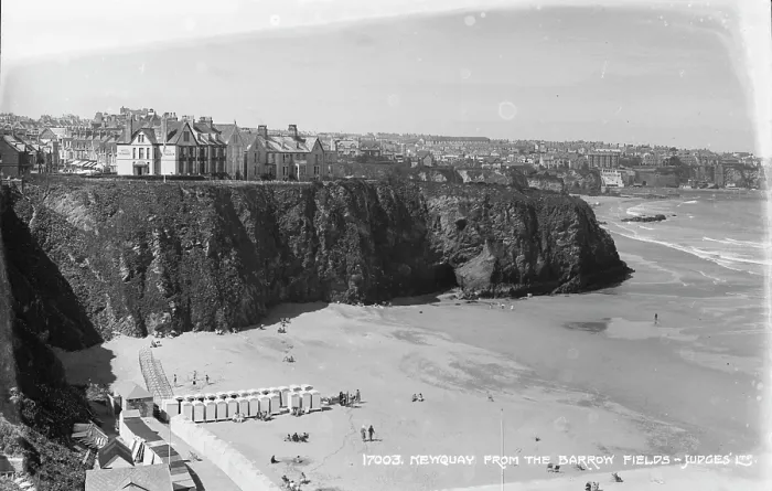 Framed Print : Newquay from the Barrow Fields Framed Print : Newquay from the Barrow Fields