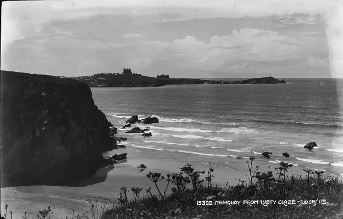 Framed Print : Newquay from Lusty Glaze Framed Print : Newquay from Lusty Glaze
