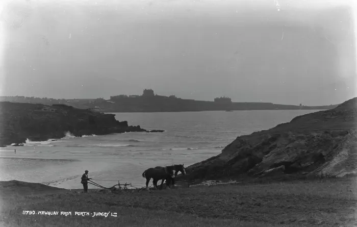Framed Print : Newquay from Porth Judges Framed Print : Newquay from Porth Judges