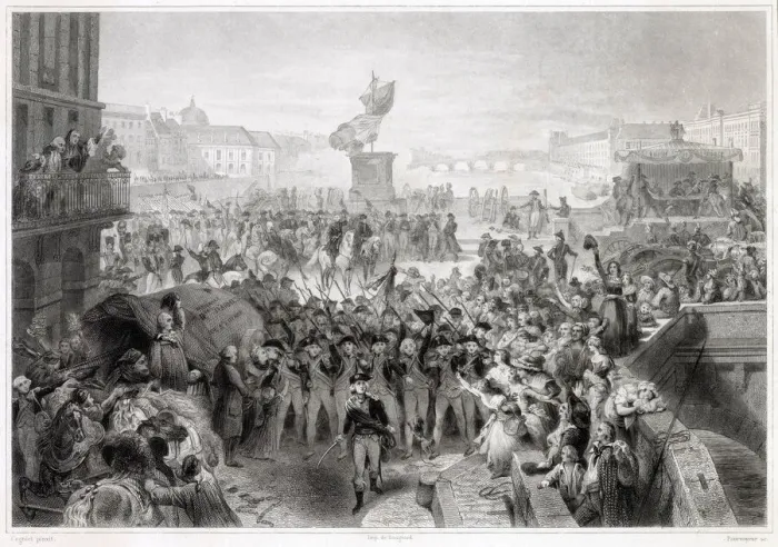 Framed Print : When news arrives that the Prussians are attacking Verdun Framed Print : When news arrives that the Prussians are attacking Verdun