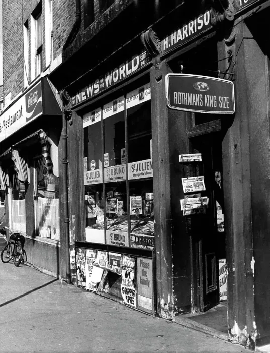 Framed Print : Newsagents Framed Print : Newsagents