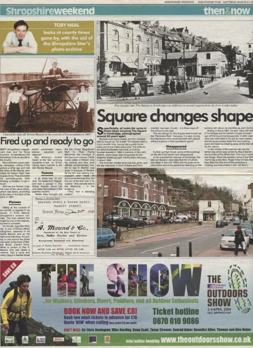 Framed Print : Newspaper Story by Toby Neal in Shropshire Weekend Shrop? Framed Print : Newspaper Story by Toby Neal in Shropshire Weekend Shrop?