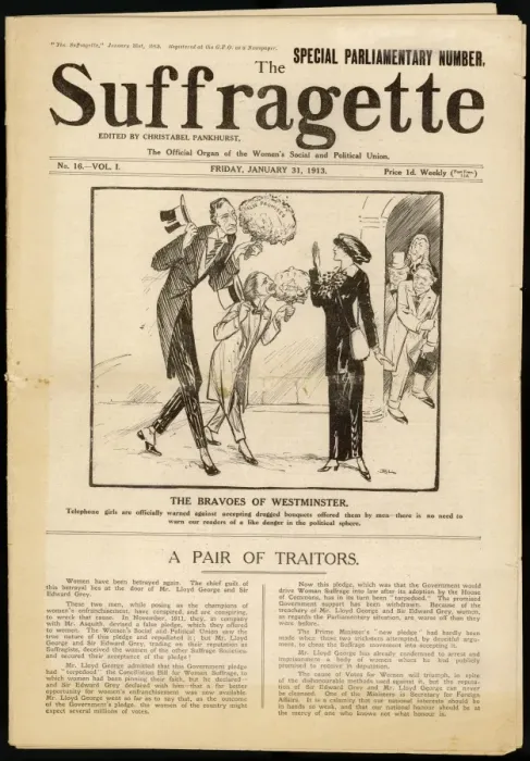 Framed Print : Newspapers / Suffragette Framed Print : Newspapers / Suffragette