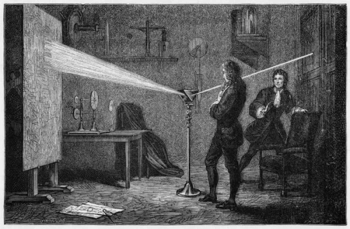 Framed Print : Newton / Decomposes Light Framed Print : Newton / Decomposes Light
