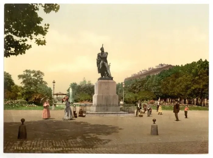 Framed Print : Neys Memorial, Esplanade, Metz, Alsace Lorraine, Germany Framed Print : Neys Memorial, Esplanade, Metz, Alsace Lorraine, Germany