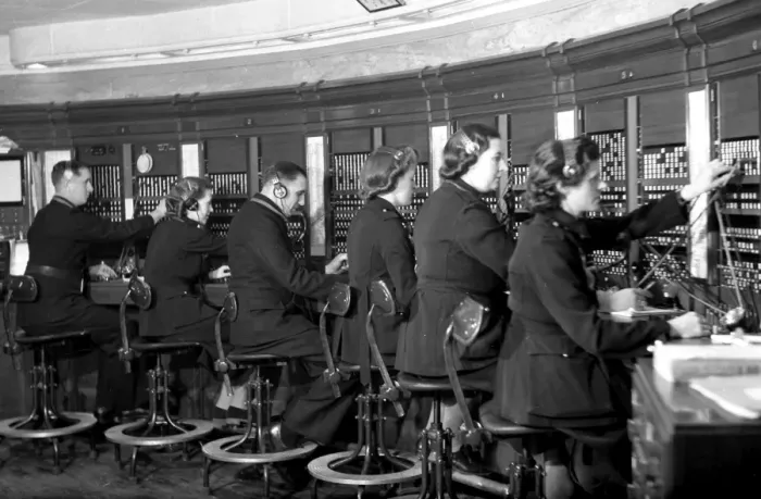Framed Print : NFS London Region control room, HQ, WW2 Framed Print : NFS London Region control room, HQ, WW2