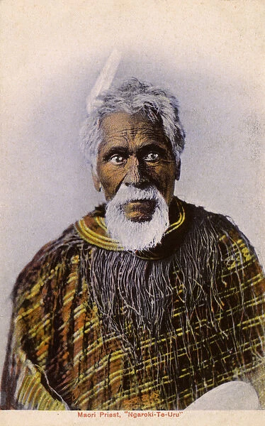Ngaroki Te Uru, a Maori Holy Man - New Zealand