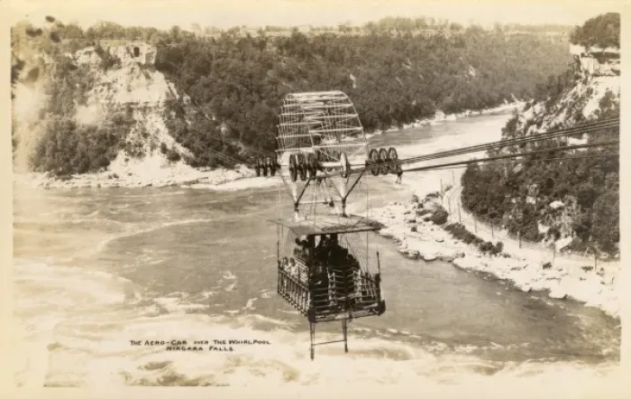 Framed Print : Niagara Falls - Aero Car over the whirlpool Framed Print : Niagara Falls - Aero Car over the whirlpool