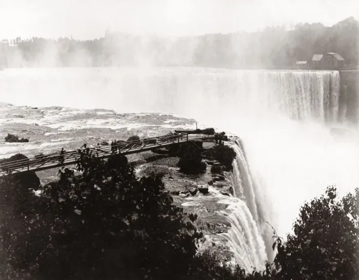 Framed Print : Niagara Falls from the American side, c. 1890