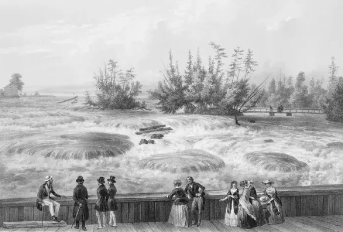 Framed Print : Niagara Falls. The rapids at Niagara Framed Print : Niagara Falls. The rapids at Niagara