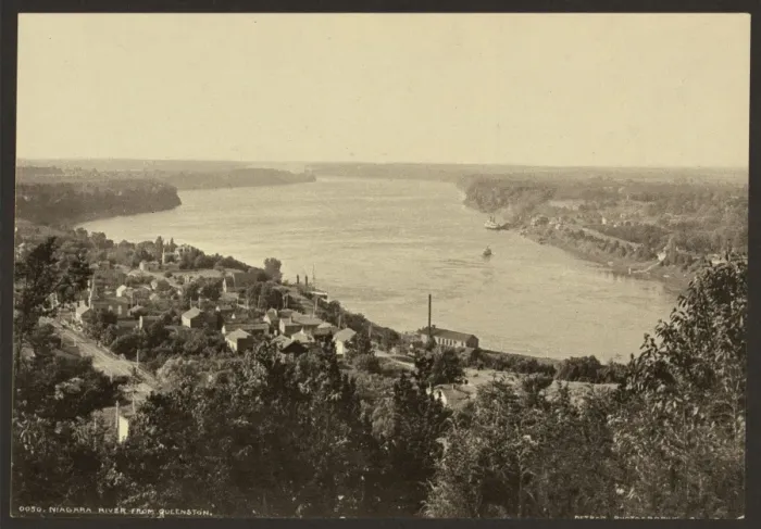 Framed Print : Niagara River from Queenston Framed Print : Niagara River from Queenston