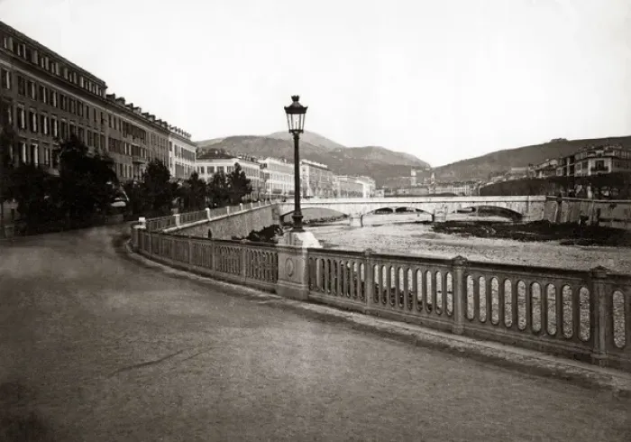 Framed Print : Nice, France, circa 1890 Framed Print : Nice, France, circa 1890