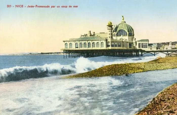 Framed Print : Nice - The Jetee Promenade Framed Print : Nice - The Jetee Promenade