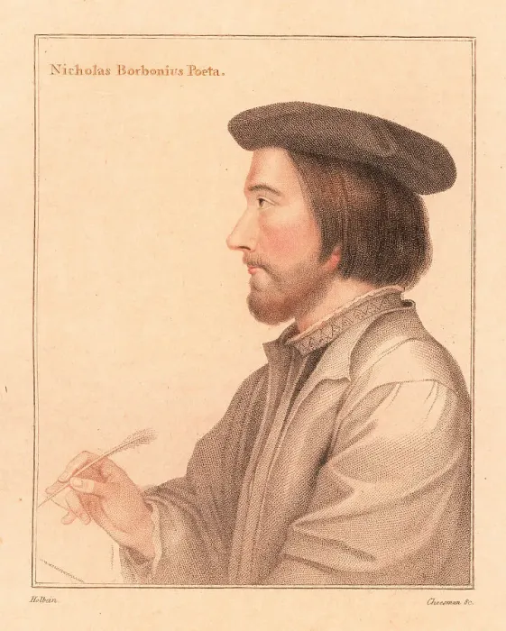 Framed Print : Nicholas Borbonius, Latin poet and tutor Framed Print : Nicholas Borbonius, Latin poet and tutor
