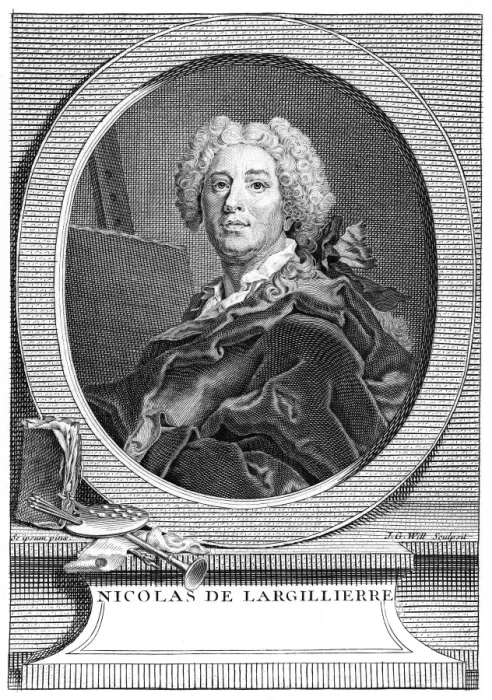 Framed Print : Nicolas De Largilliere Framed Print : Nicolas De Largilliere