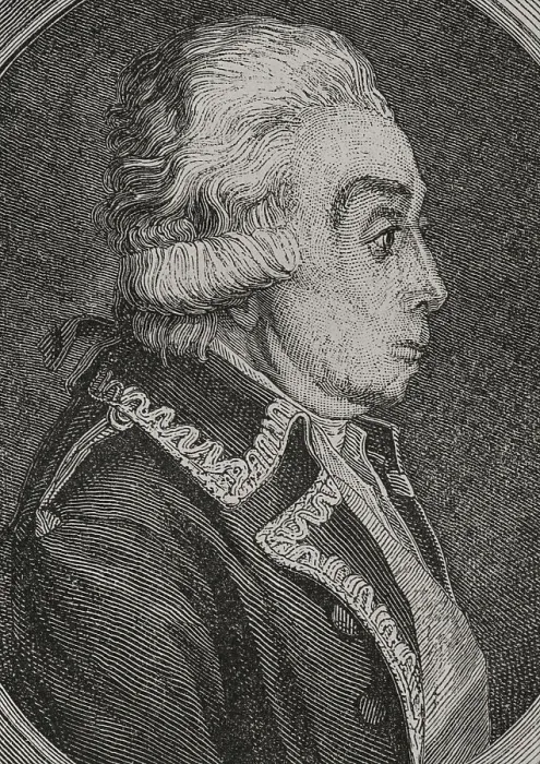 Framed Print : Nicolas Luckner (1722-1794). German officer in Framed Print : Nicolas Luckner (1722-1794). German officer in