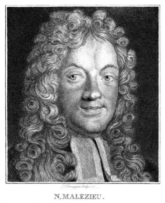 Framed Print : Nicolas De Malezieu - 2 Framed Print : Nicolas De Malezieu - 2