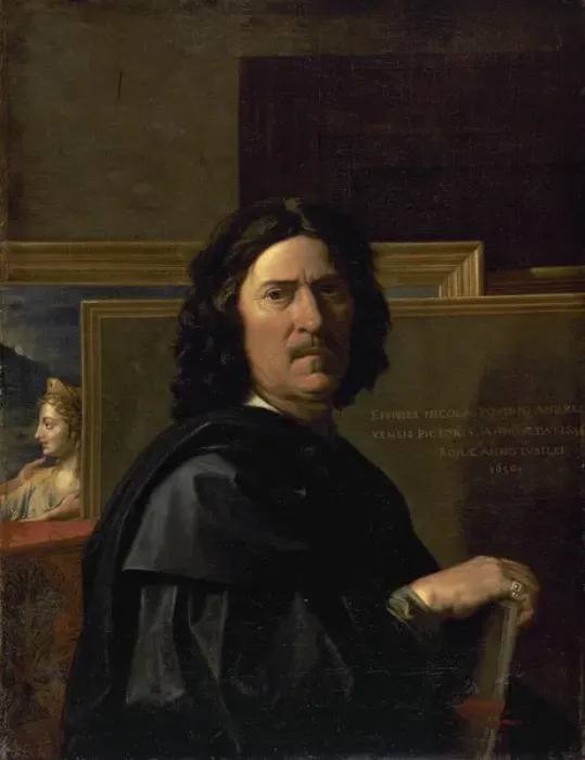 Framed Print : Nicolas Poussin (1594-1665). Painter of the classical French Framed Print : Nicolas Poussin (1594-1665). Painter of the classical French