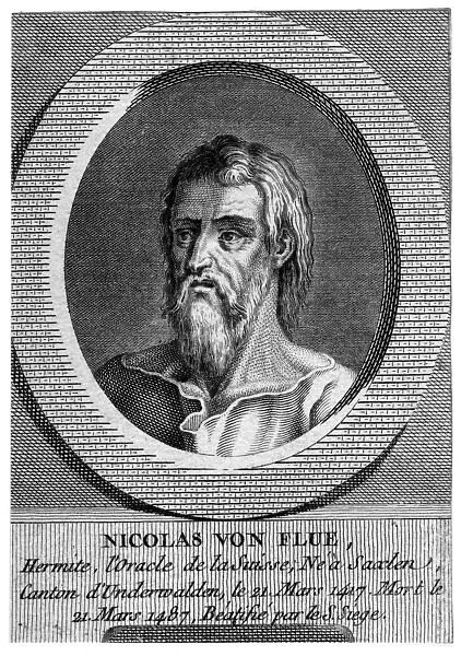 Nicolas Von Flue. Saint NICOLAS VON FLUE Swiss visionary, ascetic