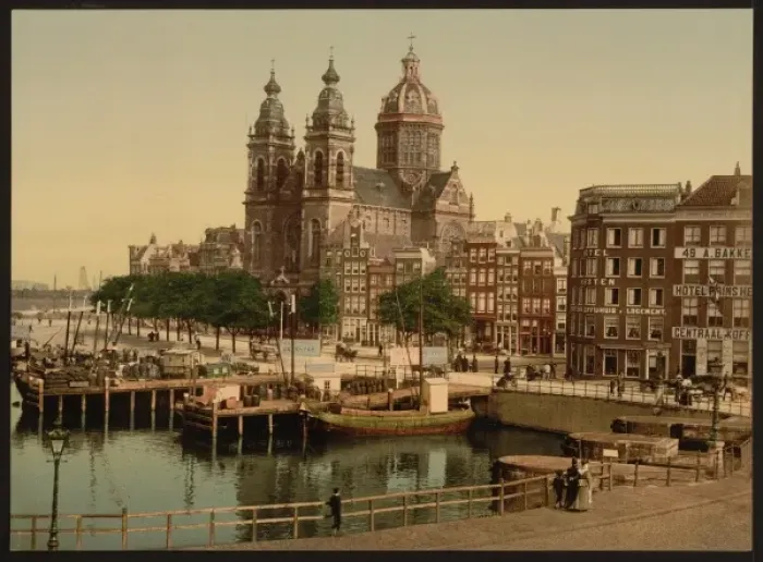 Framed Print : Nicolskerk, Amsterdam, Holland Framed Print : Nicolskerk, Amsterdam, Holland