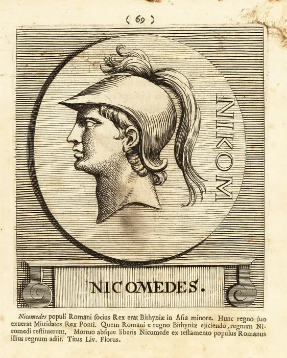 Framed Print : Nicomedes IV Philopator, King of Bithynia Framed Print : Nicomedes IV Philopator, King of Bithynia