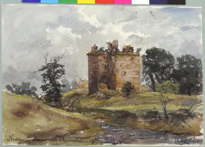 Framed Print : Niddry Castle, near Linlithgow Framed Print : Niddry Castle, near Linlithgow