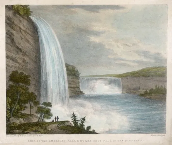 Framed Print : Nigara - American Falls Framed Print : Nigara - American Falls