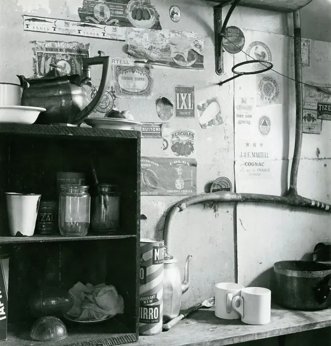 Framed Print : Nigel Henderson's Kitchen Framed Print : Nigel Henderson's Kitchen