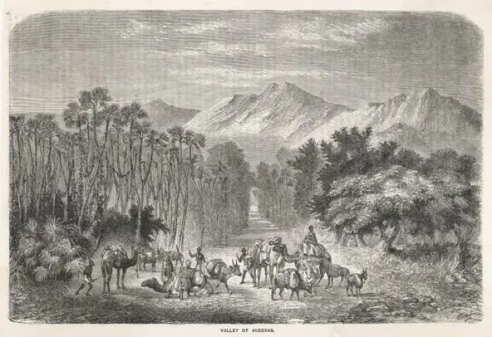 Framed Print : Niger / Aouderas C1855 Framed Print : Niger / Aouderas C1855