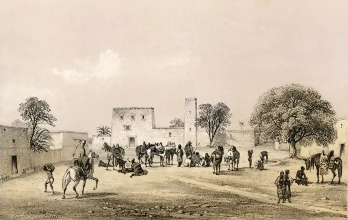 Framed Print : Nigeria / Kukawa 1851 Framed Print : Nigeria / Kukawa 1851