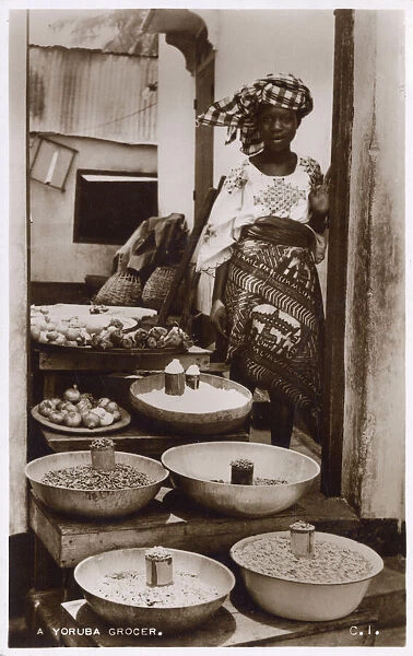 Nigeria - A Yoruba Grocer