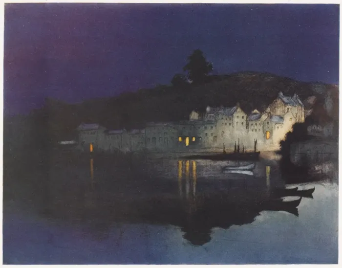 Framed Print : Night on the Dart Framed Print : Night on the Dart