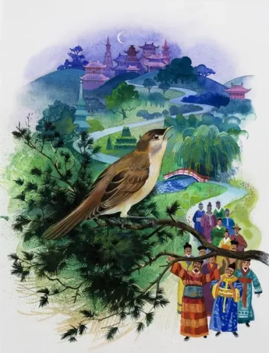 Framed Print : The Nightingale Framed Print : The Nightingale