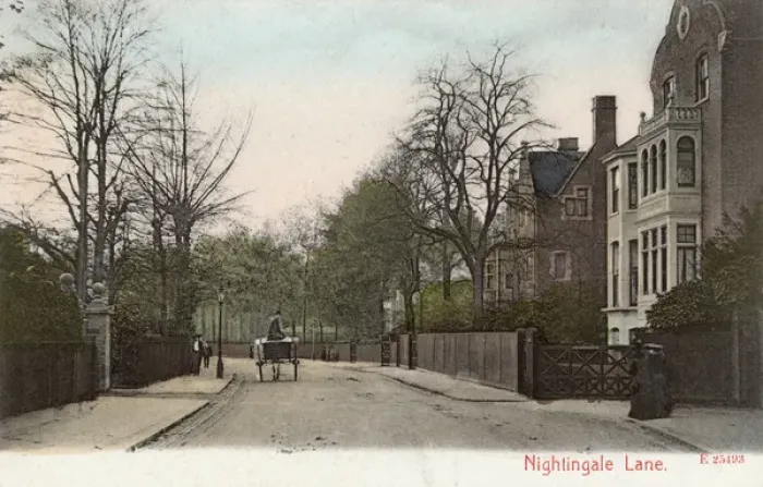 Framed Print : Nightingale Lane, Clapham South, London, SW12 Framed Print : Nightingale Lane, Clapham South, London, SW12